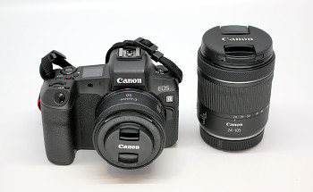 Canon EOS R set + Canon 50mm 1,8f/STM + Canon RF 24-105mm F4/7,1 IS STM + Krabice a nabíječka 