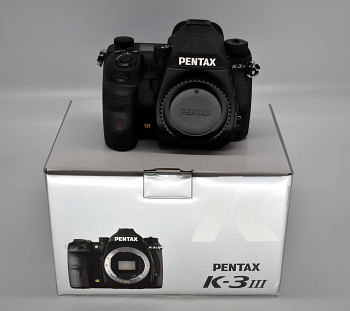 Pentax K3 III tělo + Krabice 